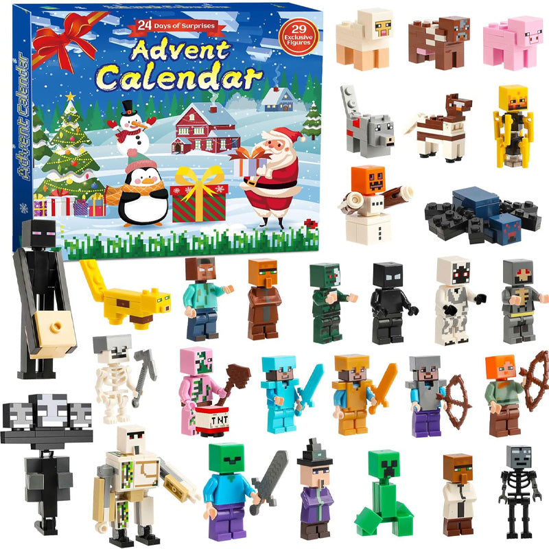 Calendrier de l'avent Minecraft édition 2024