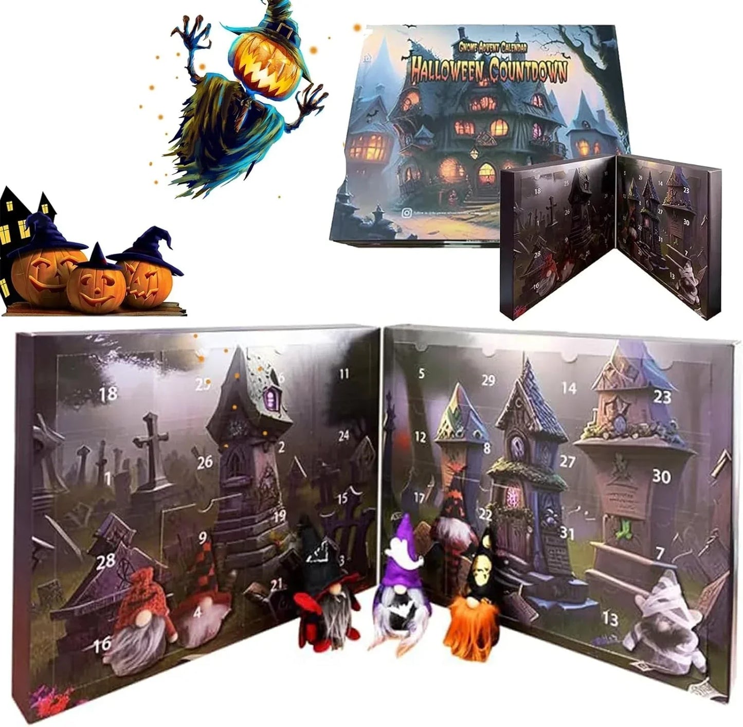 🎅2024🎃 Calendrier de l'Avent (Noël ou Halloween)