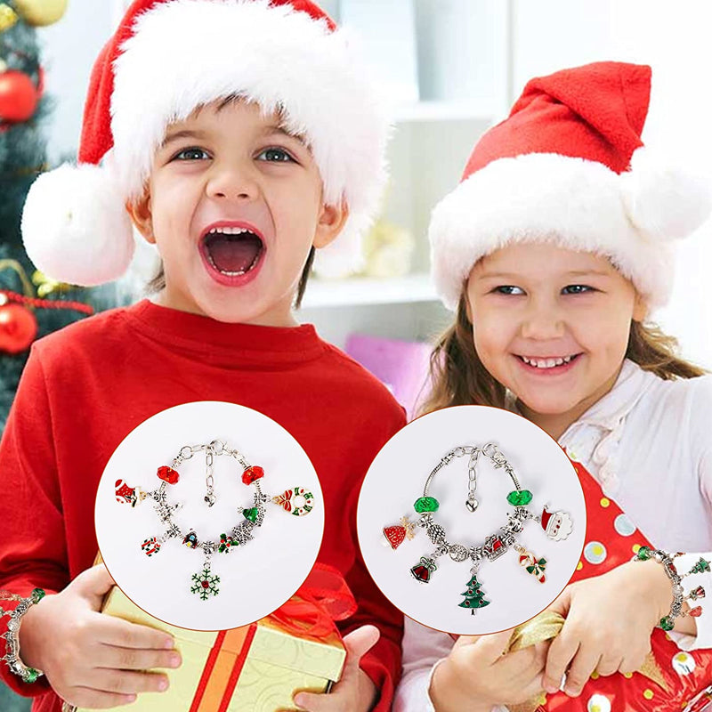 Calendrier de l'Avent 24 jours - Set de bracelets de Noël